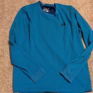 Under Armour Men’s Long-Sleeve Crew Shirt - Teal